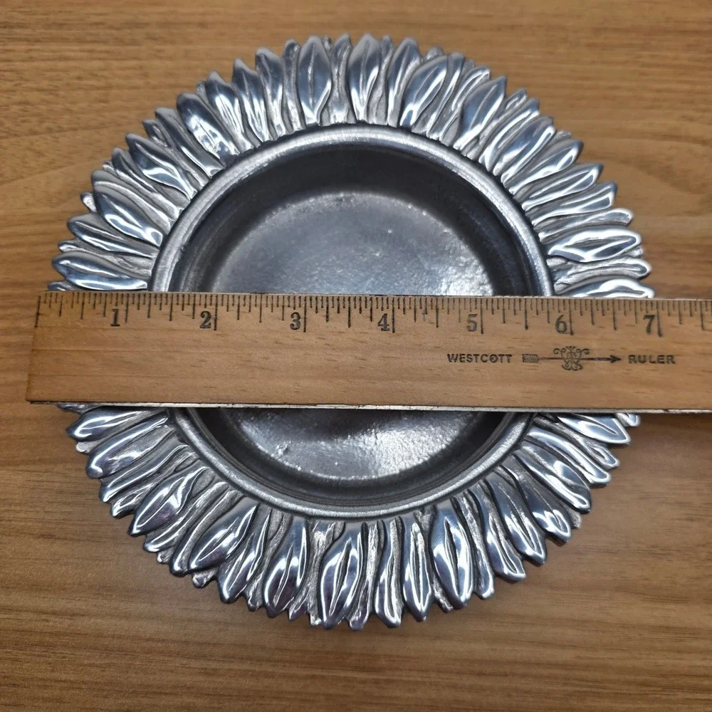 Salisbury Fine Metal Artisans Home Collection Petals Wine Coaster With‎ Box